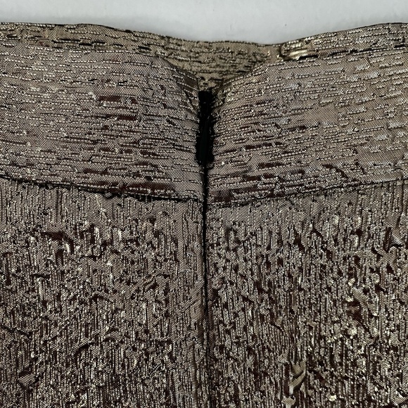 Eliza J Midi Bronze A-Line Skirt with Pockets - Picture 7 of 12